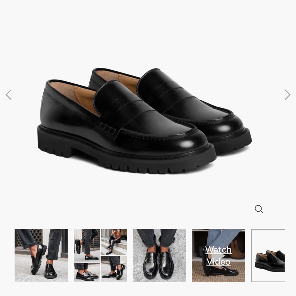 Thursday’s boots “Penny” loafer.